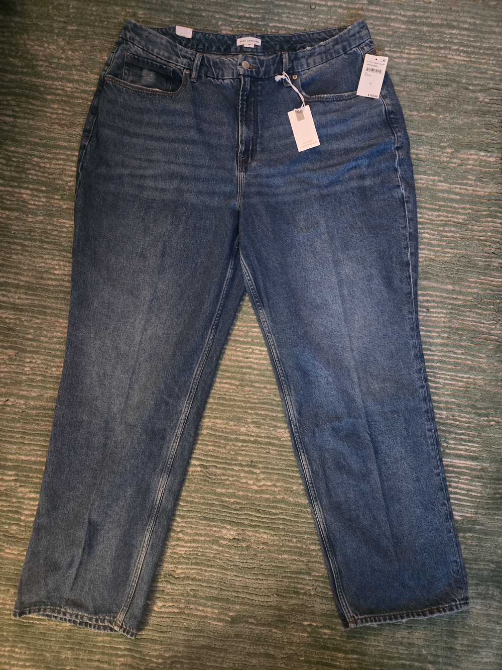 Classic High-Rise Women’s Jeans - Dark Blue